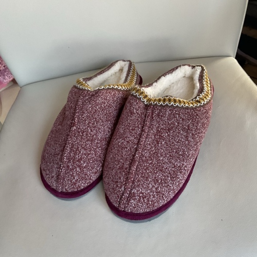Cozy Burgundy Women's Slippers